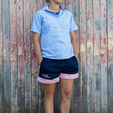 Work Shorts - Navy, Pink, Orange