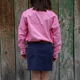 Moleskin Skirt - Navy