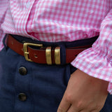 Delilah Frill Shirt - Bubblegum Pink Gingham