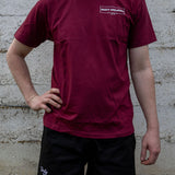 Stencil T-Shirt - Maroon