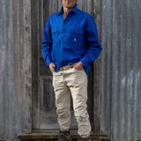 Dusty Adults - WORKSHIRT - COBALT BLUE