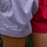 Work Shorts - Lilac and Pink