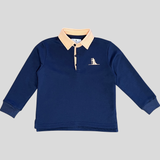 Lindis Rugby Jumper - Light Peach/Tan