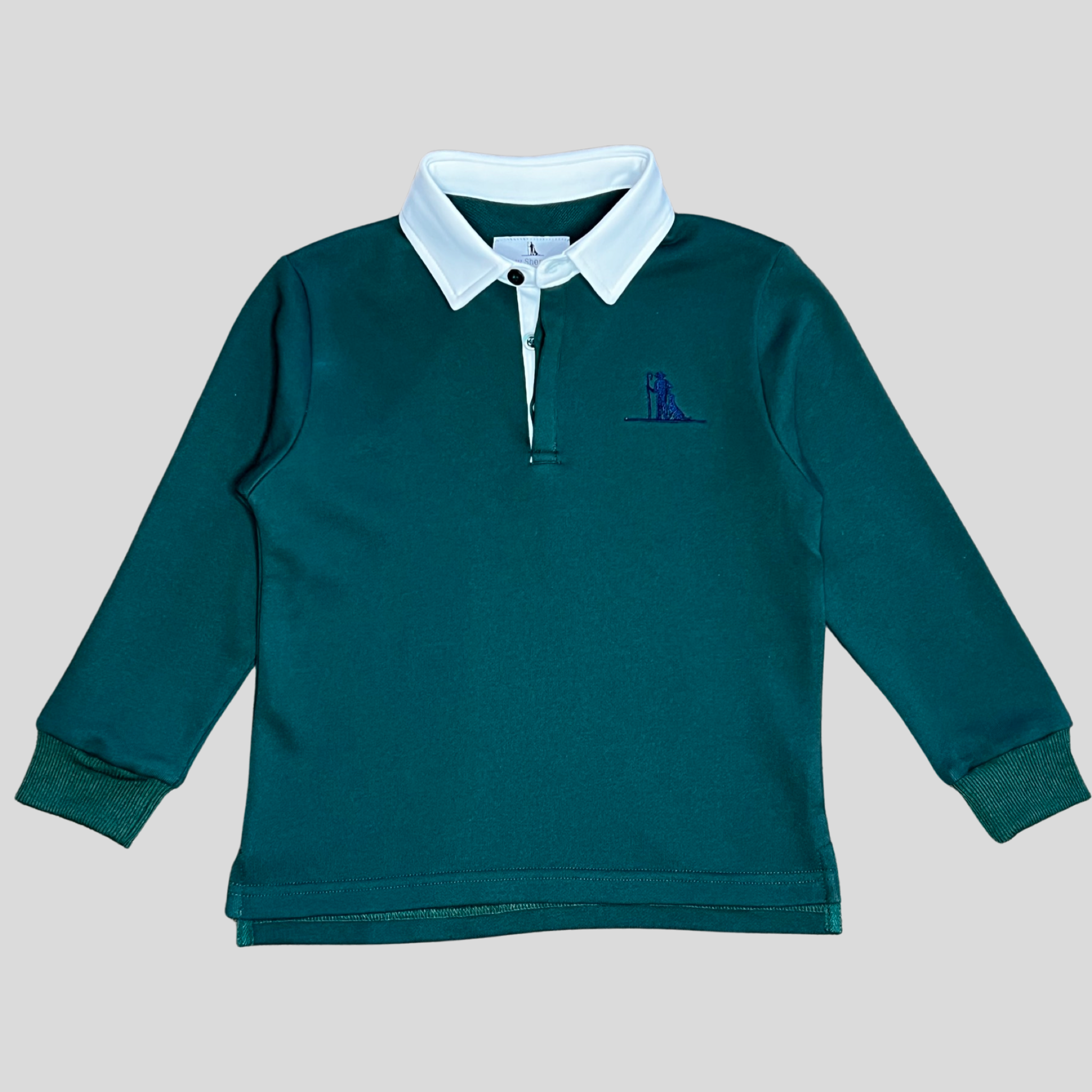 Lindis Rugby Jumper - Deep Green ( Size 12 left)