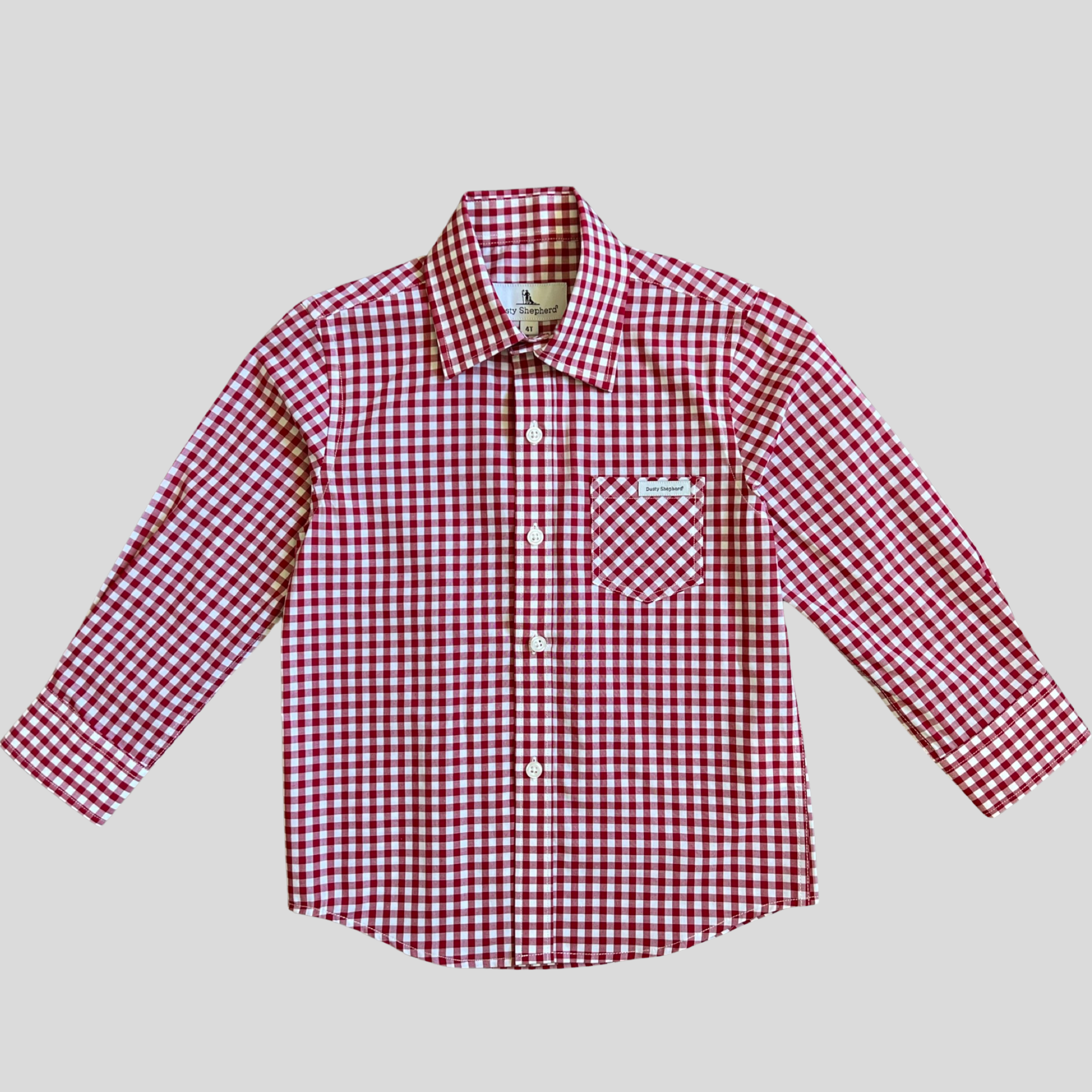 Milford Check Shirt - Red