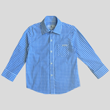 Milford Check Shirt - Light Blue