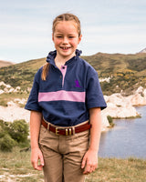 Scarlett Ruffle Collar Polo S/S Shirt