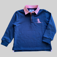 Dusty Kids Lindis Rugby Jumper - Pink