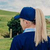 Ladies High Pony Cap - Turquoise