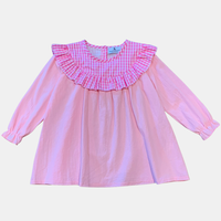 Linen Millie Frill Dress. Size 8, 10 left