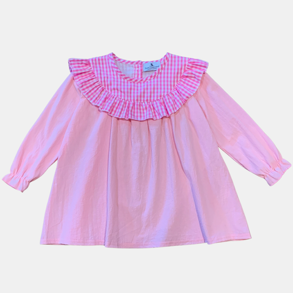 Linen Millie Frill Dress. Size 8, 10 left